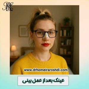 عینک بعد از عمل بینی - دکتر حمیرا رشدی https://drhomeiraroshdi.com/